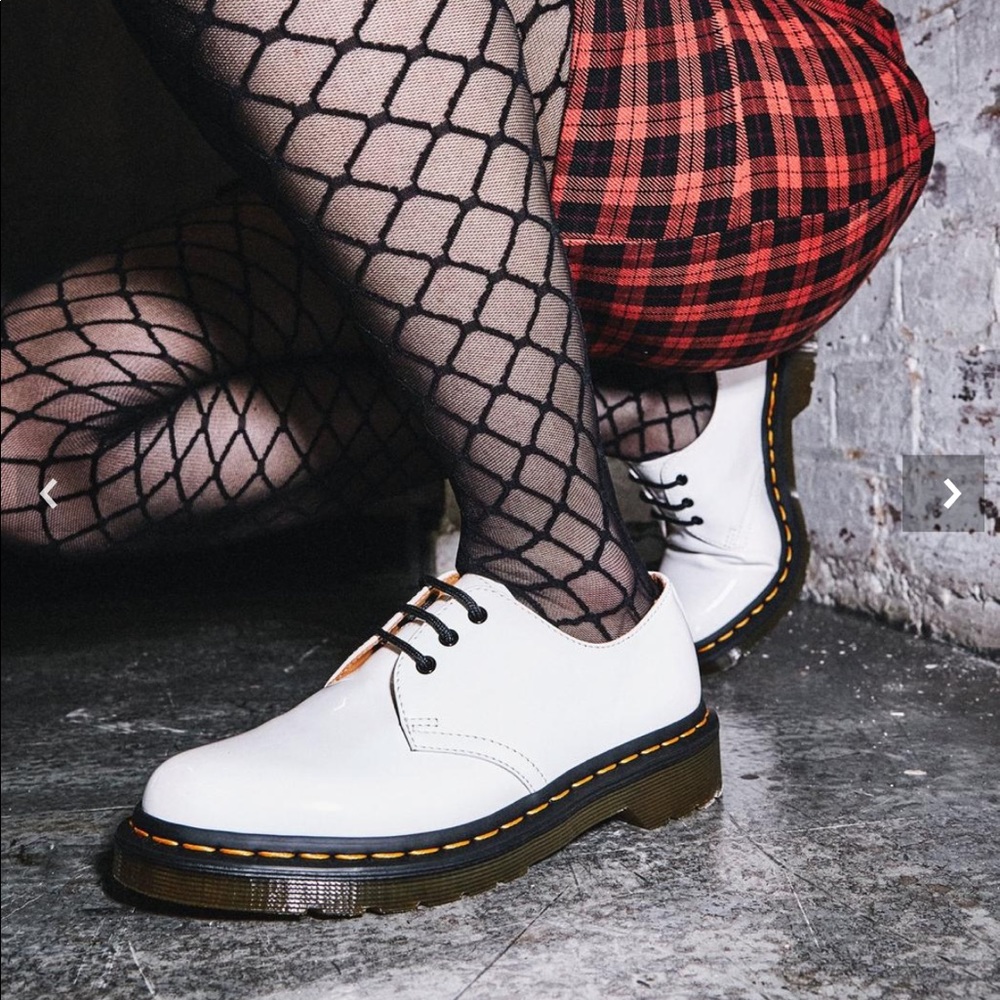 DR MARTENS 1461 BEX SMOOTH PATENT LEATHER OXFORD SHOES- NO BOX-